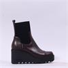 Marco Moreo Liege Stretch Cuff Wedgeboot - Burgundy Leather
